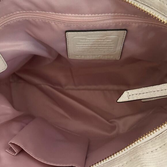 COACH Alexandra Studs Purse with Keychain - Picture 9 of 11